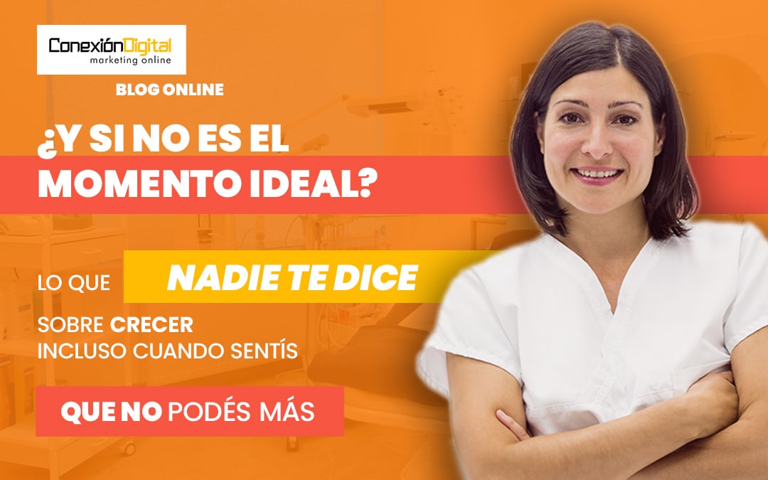 ¿Y si no es el momento ideal? Lo que nadie te dice sobre crecer incluso cuando sentís que no podés más